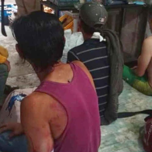 Cristãos tiveram os corpos marcados com facas e foram obrigados a comerem páginas da Bíblia. Foto: Divulgação